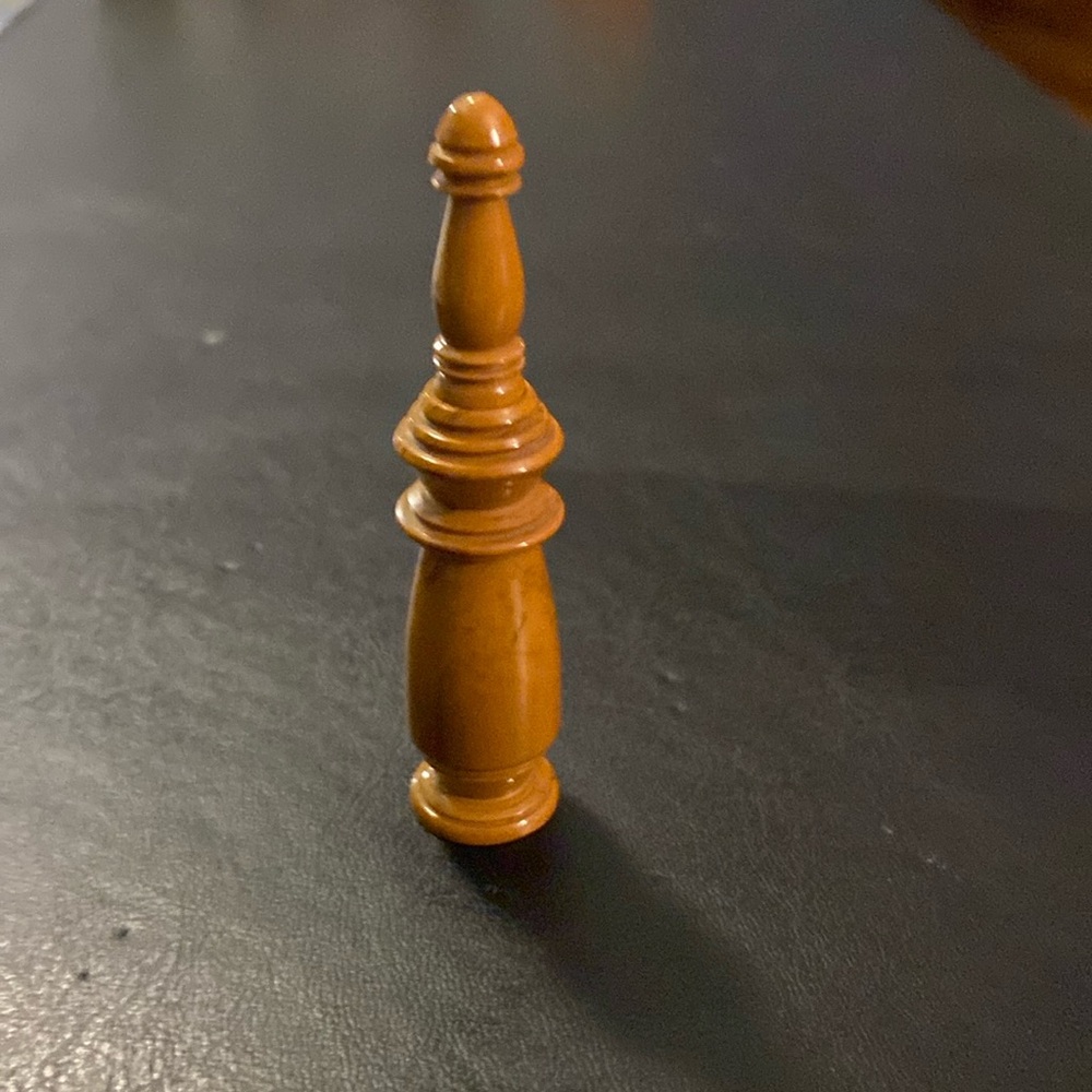 Marble Bakelite Bottle For Perfumes from Saudi Arabia in ‘76 Hand Carved Prefect